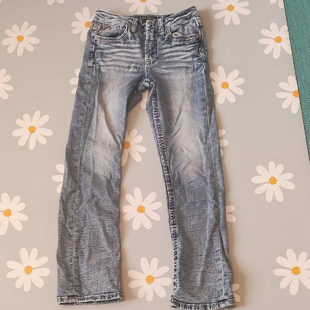 Salvage Light Blue Washed Kids Jeans